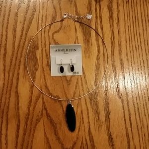 Anne Klein 2 earrings and necklace